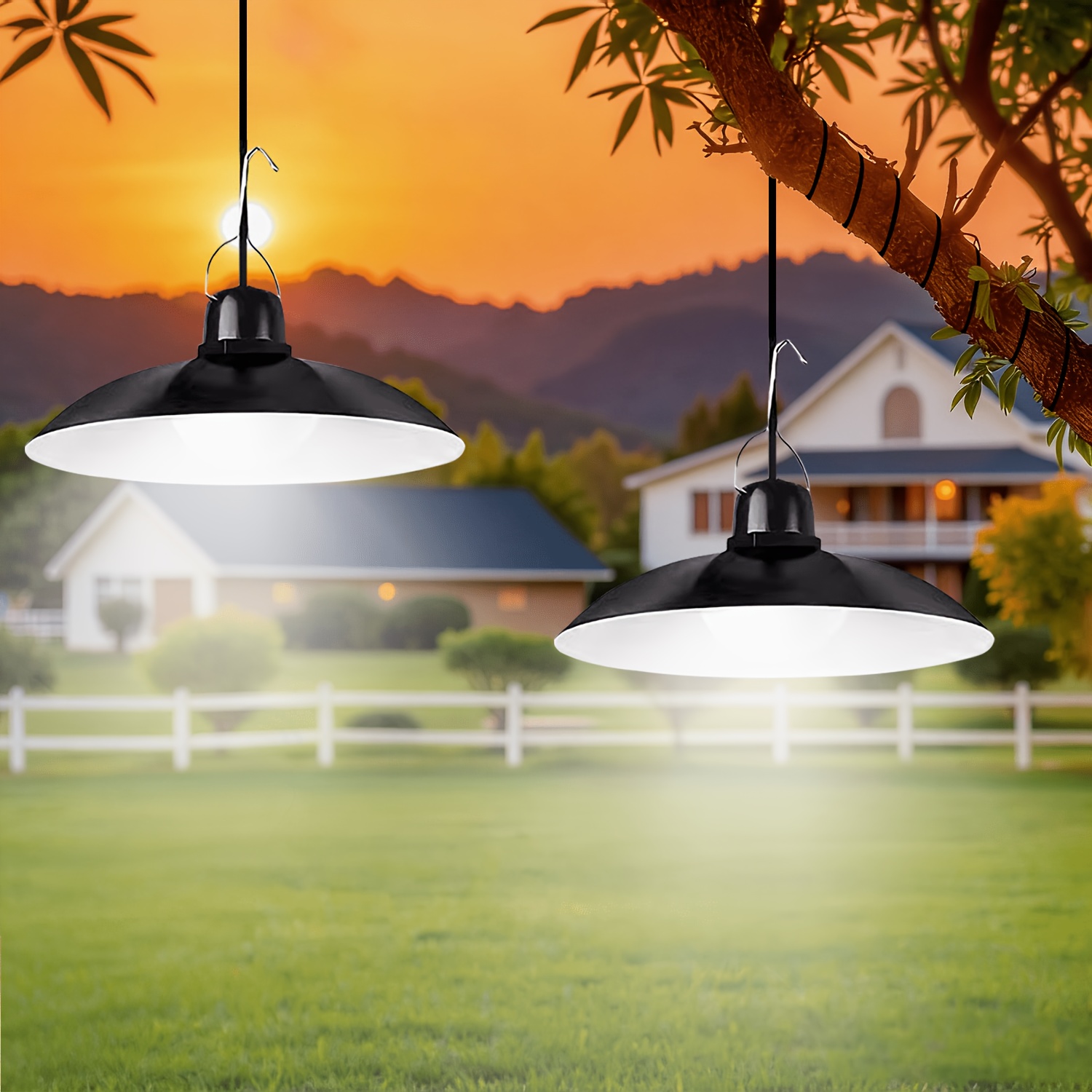โคมไฟโซลาร์เซลล์แบบแขวน 1 ชิ้น - Outdoor Lighting Pendant บทวิจารณ์และราคา