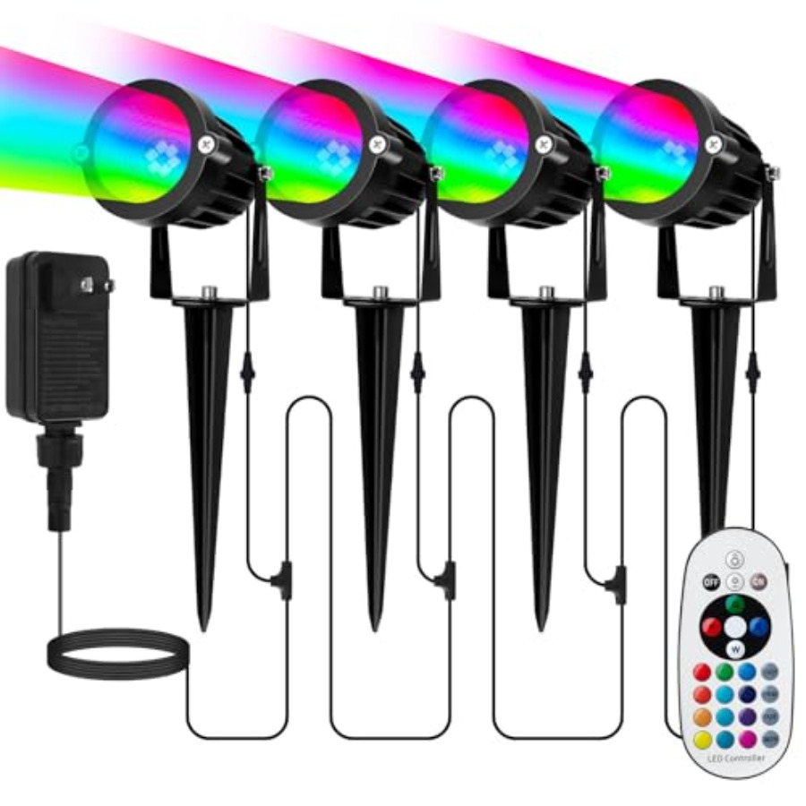 ไฟสปอตไลท์กลางแจ้งสำหรับฮาโลวี - Outdoor Lighting Kits Low Voltage บทวิจารณ์และราคา