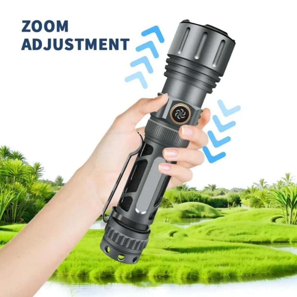 ไฟฉายซุปเปอร์ไบรท์แบบพกพา ชาร์ - Outdoor Lighting For Camping บทวิจารณ์และราคา