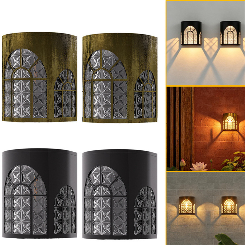 ไฟรั้วพลังงานแสงอาทิตย์สำหรับภ - Outdoor Lighting Front Yard บทวิจารณ์และราคา