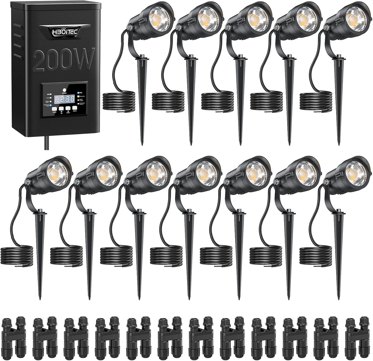 ชุดไฟส่องสว่างภูมิทัศน์ 12W พร - Outdoor Lighting Kits Low Voltage บทวิจารณ์และราคา