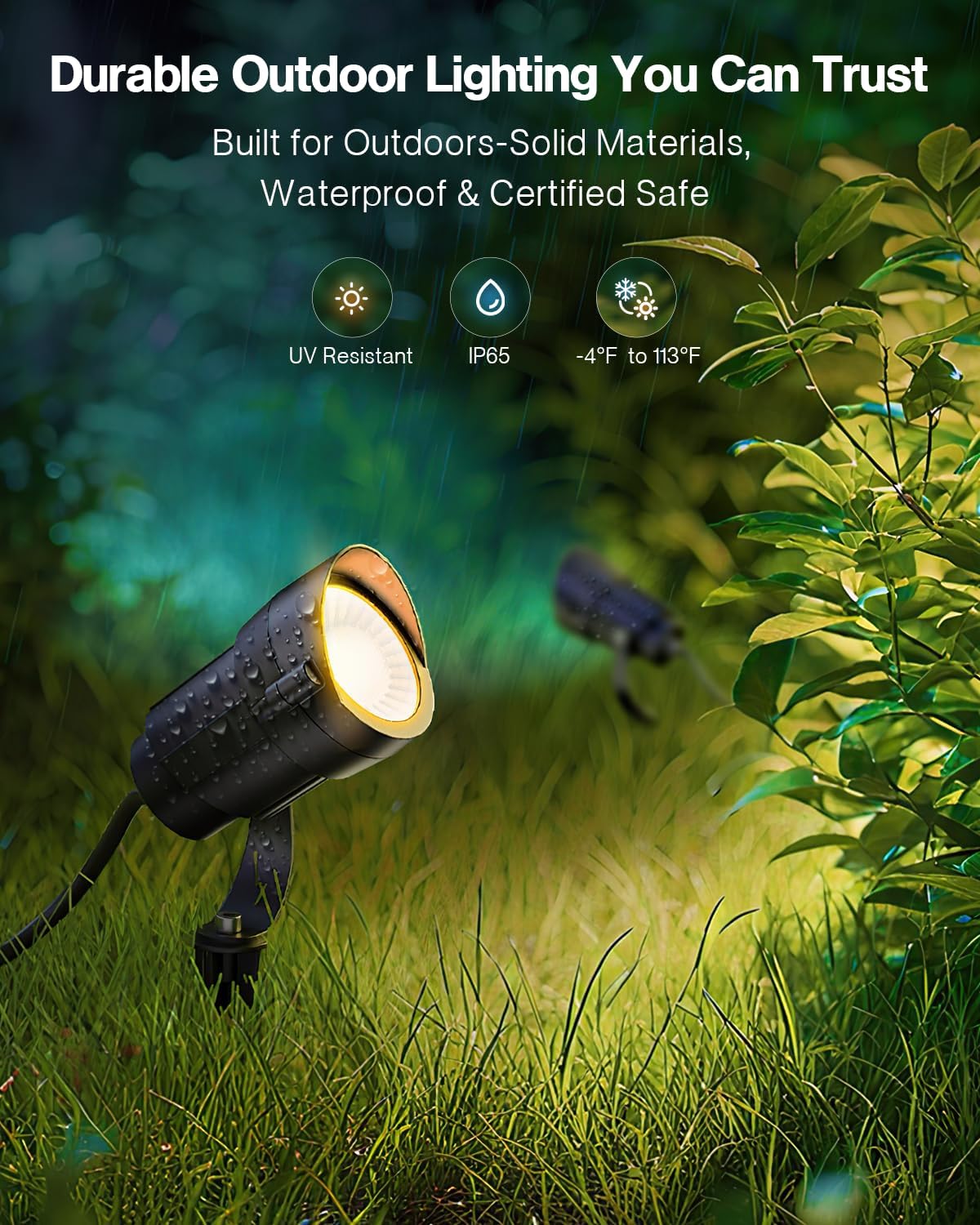 ชุดไฟส่องสว่างภูมิทัศน์ 12W พร - Outdoor Lighting Kits Low Voltage บทวิจารณ์และราคา