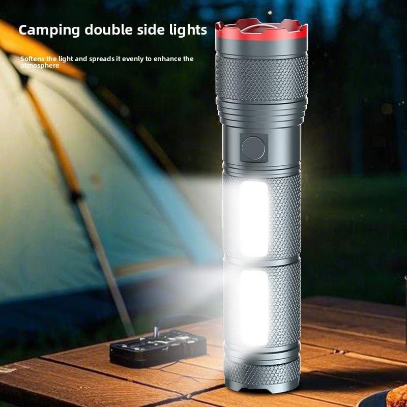 ไฟฉายไฮไลท์ 7200mAh ไฟด้านข้าง - Outdoor Lighting For Camping บทวิจารณ์และราคา