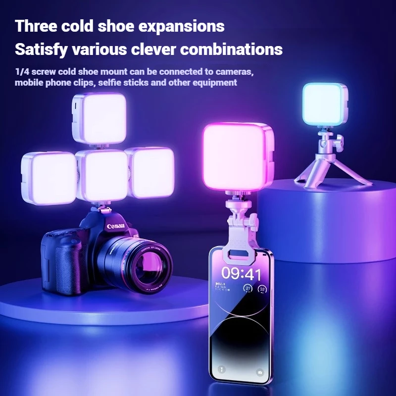 ไฟวิดีโอ LED RGB ขนาดเล็กแบบพก - Outdoor Lighting Video Shooting บทวิจารณ์และราคา