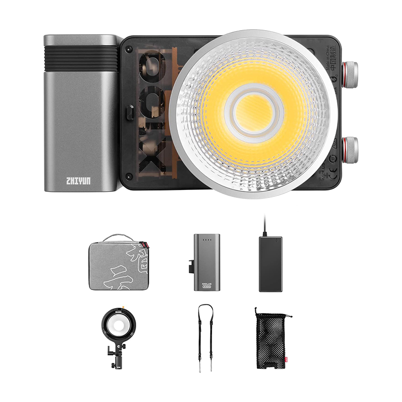 ไฟวิดีโอ LED สองสี Zhiyun Molu - Outdoor Lighting Video Shooting บทวิจารณ์และราคา
