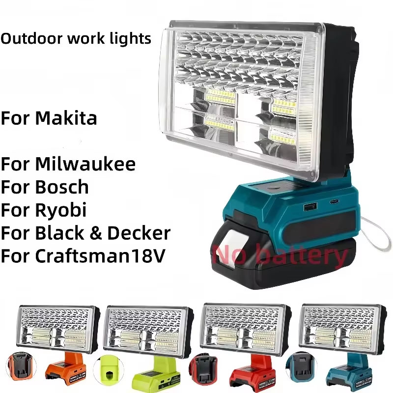 ไฟทำงานแบบพกพาสำหรับใช้งานกลาง - Outdoor Lighting Milwaukee บทวิจารณ์และราคา