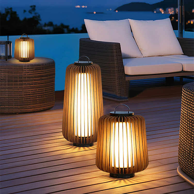 โคมไฟตั้งพื้นเรืองแสง ไฟ LED พ - Outdoor Lighting And Decor บทวิจารณ์และราคา