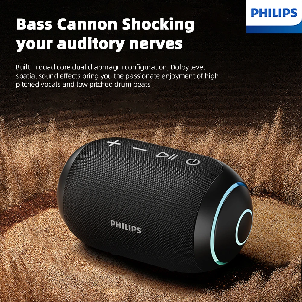 ลำโพงไร้สายพกพาสำหรับใช้งานกลา - Outdoor Lighting Philips บทวิจารณ์และราคา