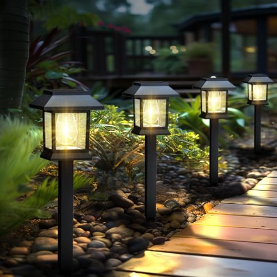 ไฟพลังงานแสงอาทิตย์สำหรับภายนอ - Outdoor Lighting For Your Yard บทวิจารณ์และราคา