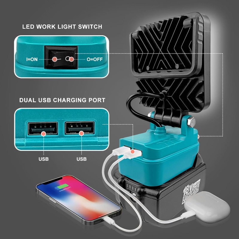 ไฟส่องสว่างแบบพกพาสำหรับสถานที - Outdoor Lighting Milwaukee บทวิจารณ์และราคา